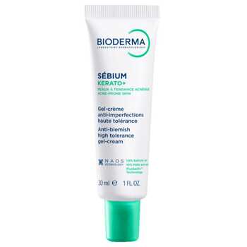 Sébium Kerato+ Anti-Blemish High Tolerance Gél-Cream - Gélový krém na pupienky, čierne bodky a jazvy po akné
